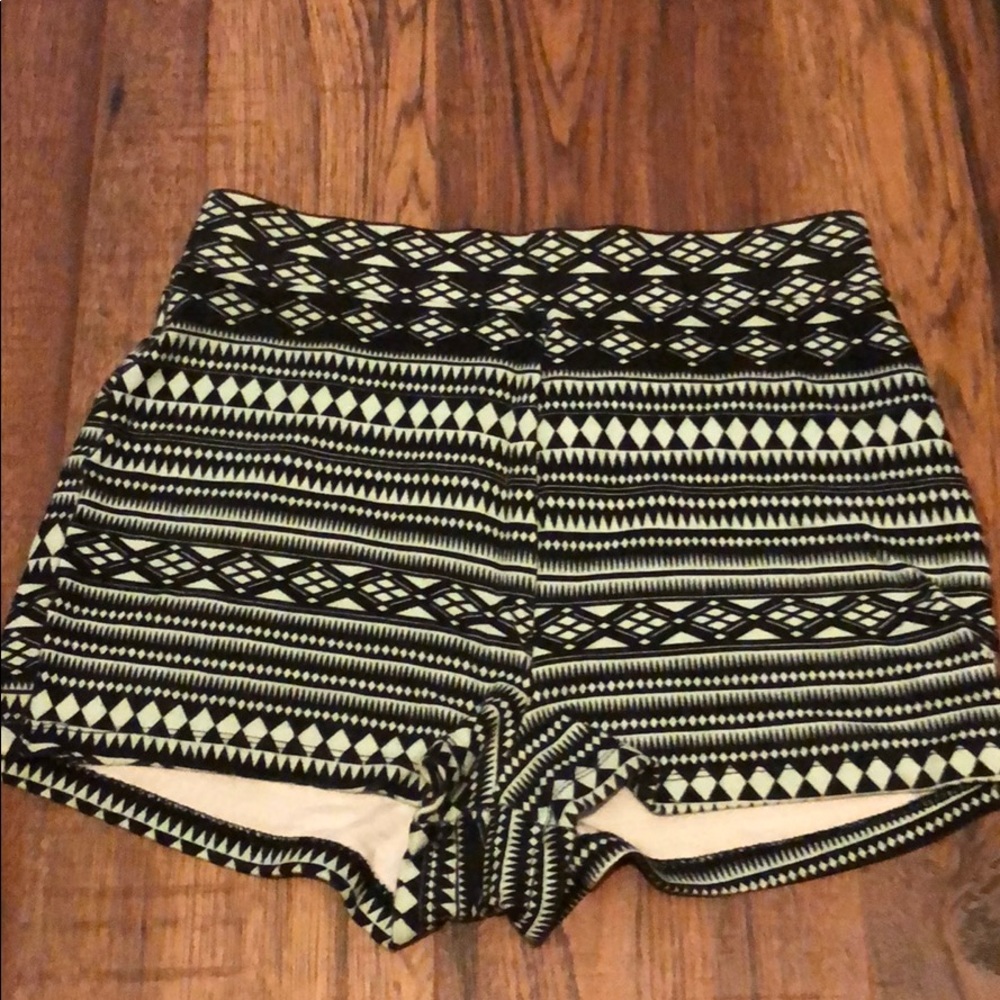 High waisted shorts